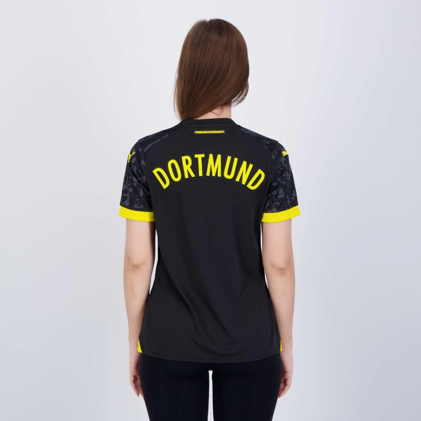 Camisa Borussia Dortmund 2024 Puma Away - Feminina - Foto 4