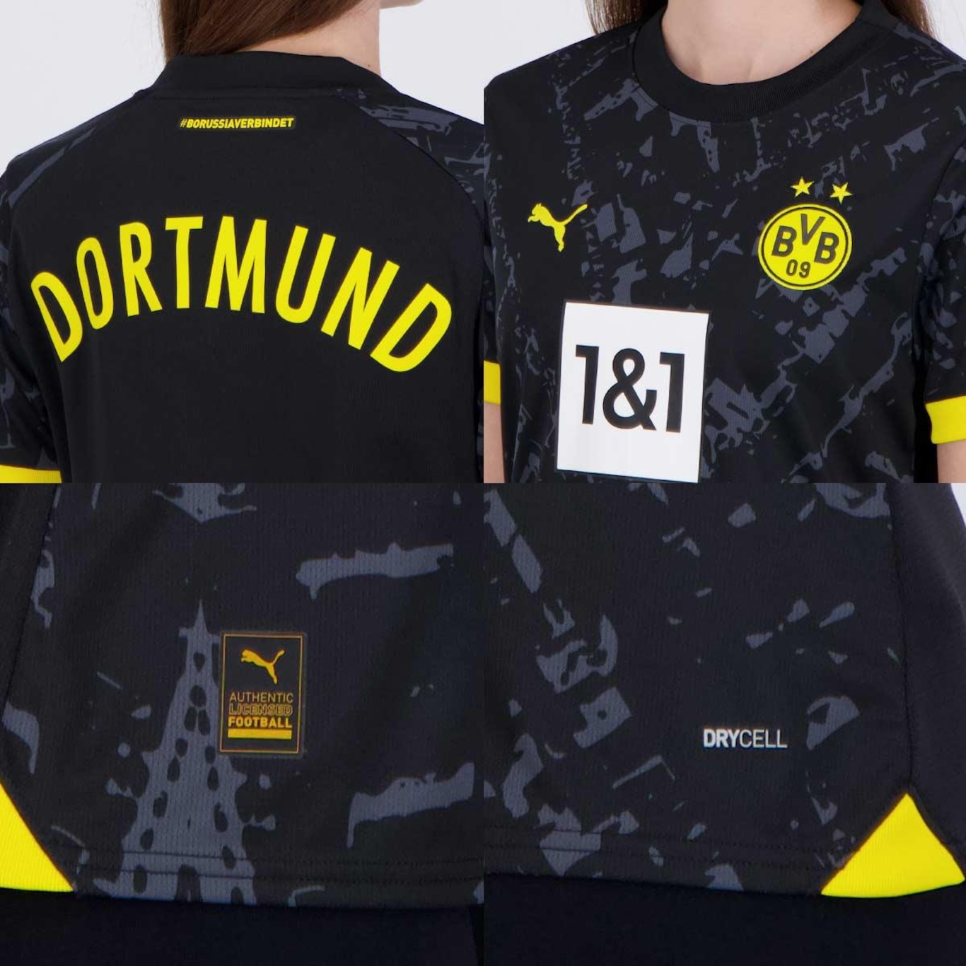 Camisa Borussia Dortmund 2024 Puma Away - Feminina - Foto 5