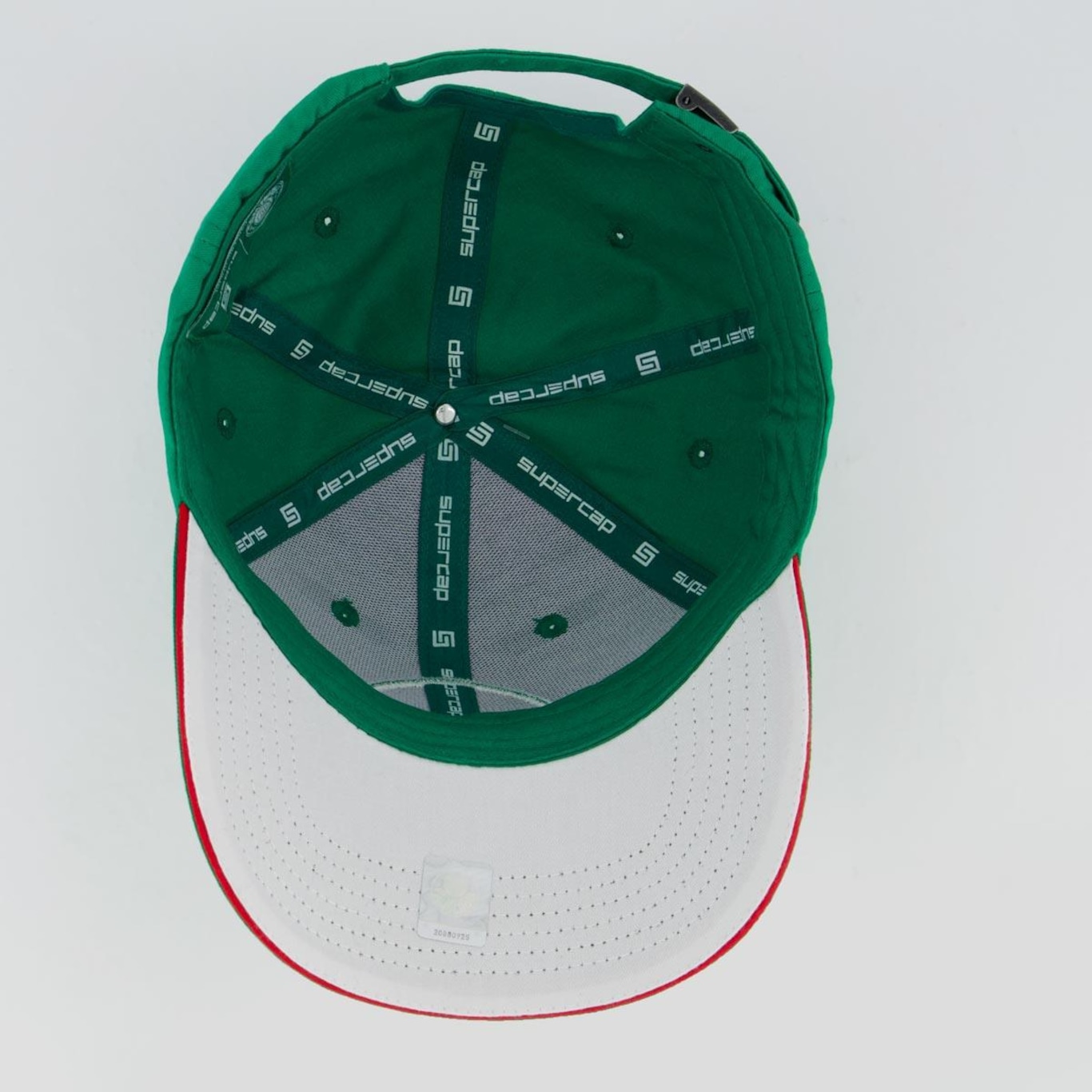 Boné Aba Curva do Palmeiras Supercap 6 Gomos - Strapback - Adulto - Foto 4