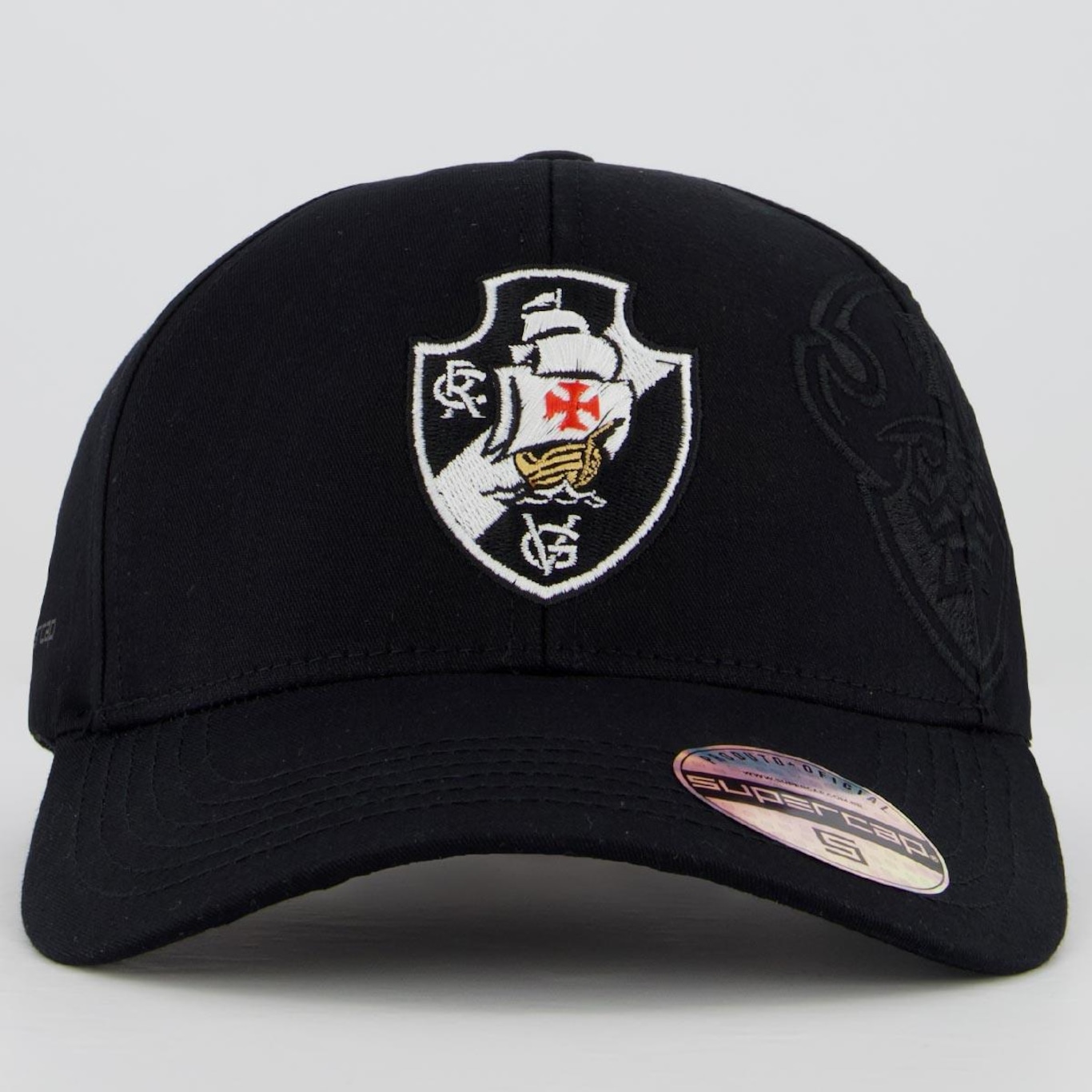 Boné Aba Curva do Vasco da Gama Supercap 6 Gomos - Snapback - Adulto - Foto 2