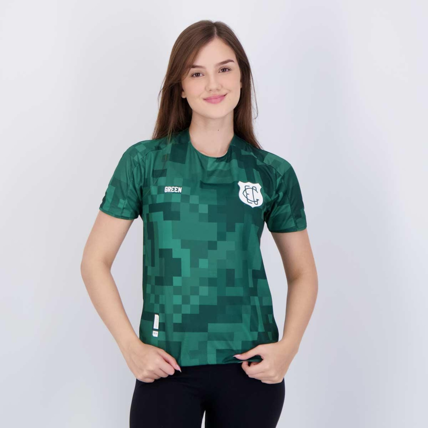 Camisa do Goiás Iii 2023 Gr33N Goleiro - Feminina - Foto 1