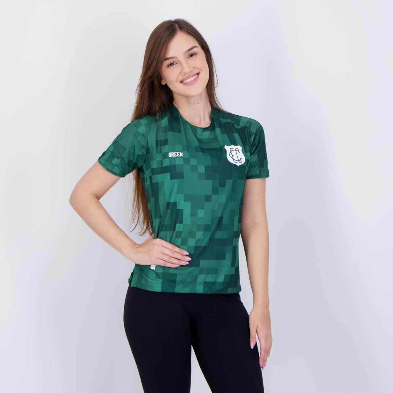 Camisa do Goiás Iii 2023 Gr33N Goleiro - Feminina - Foto 2