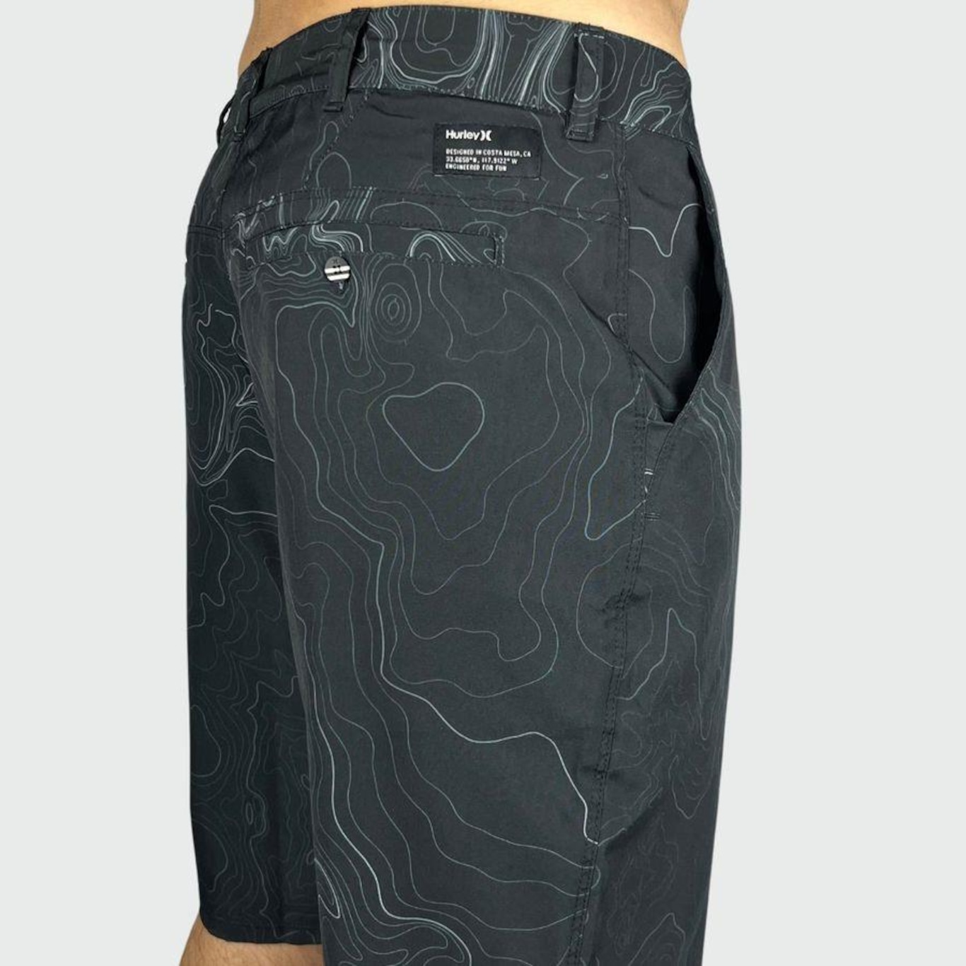 Bermuda Hurley Walk Frequency - Masculina - Foto 4