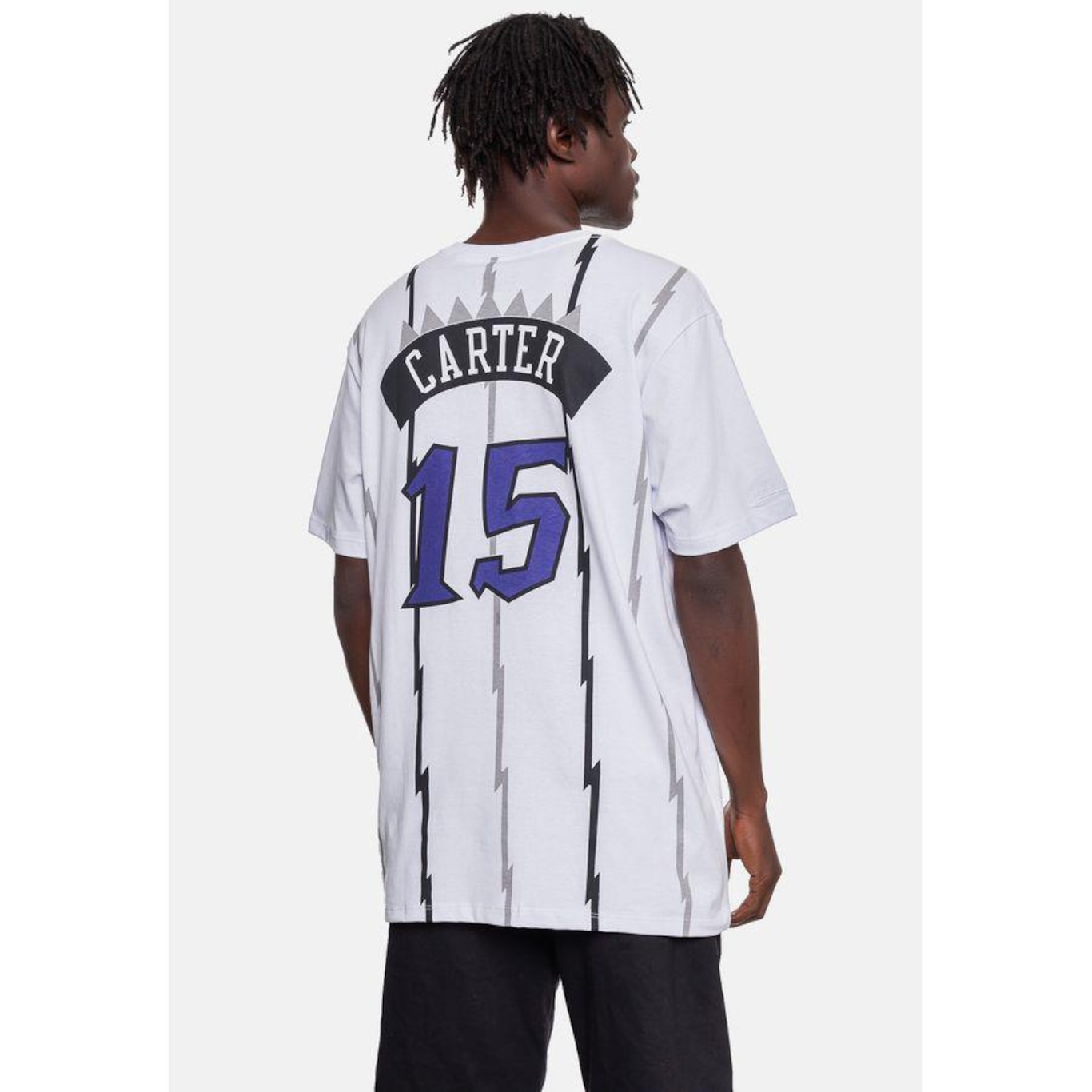 Camiseta Mitchell & Ness Toronto Raptors Vince Carter - Masculina - Foto 2