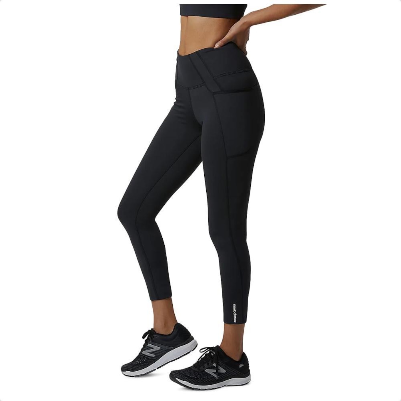 Calça Legging New Balance Achiever - Feminina - Foto 1