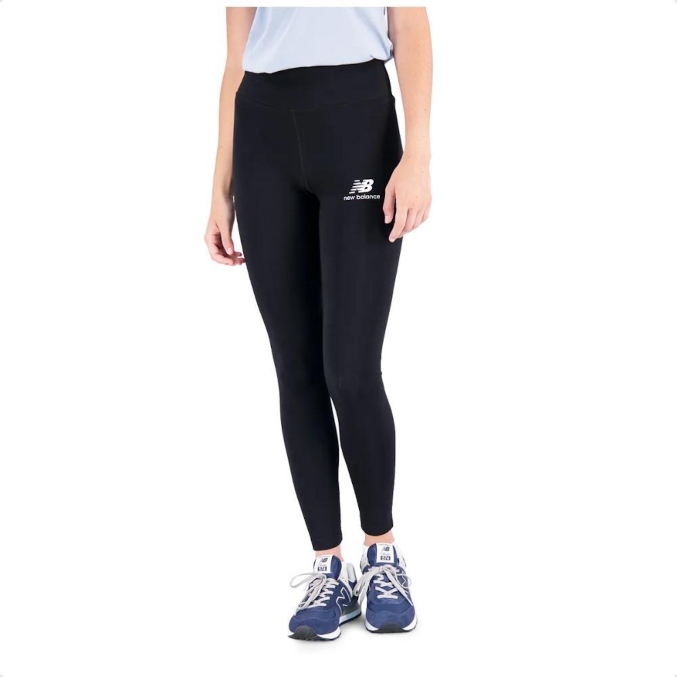 Calça Legging New Balance Essentials - Feminina - Foto 3