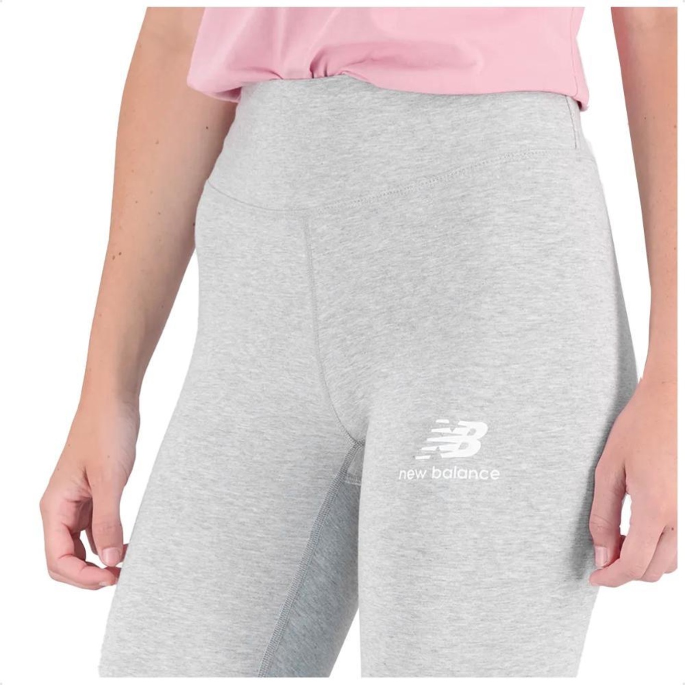 Calça Legging New Balance Essentials - Feminina - Foto 3