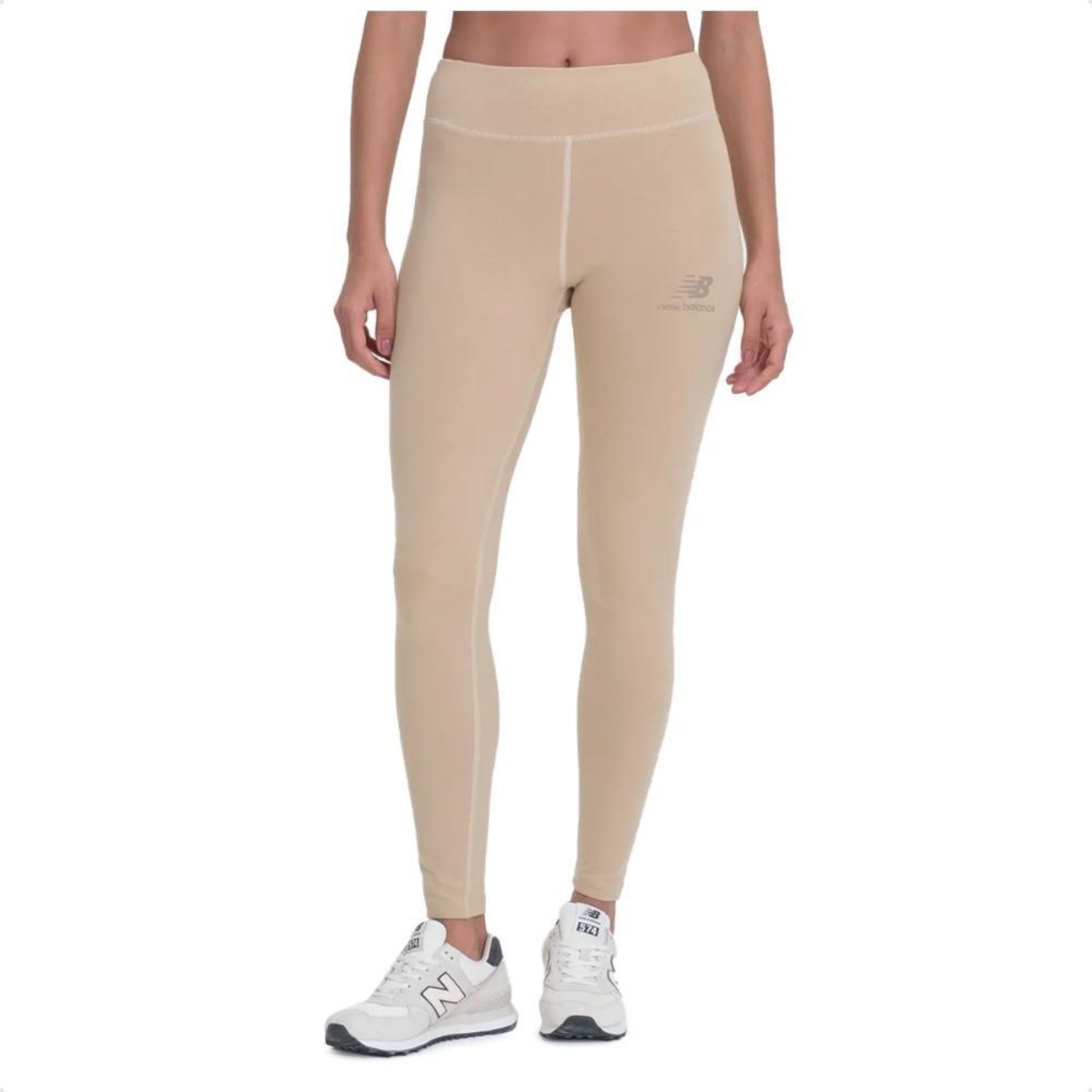 Calça Legging New Balance Essentials - Feminina - Foto 1