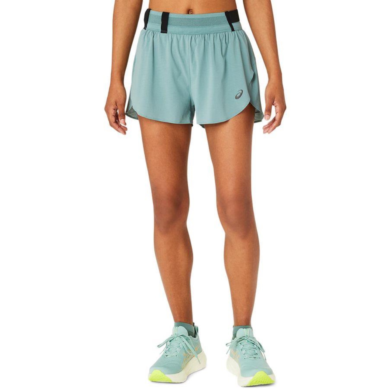 Short Asics Metarun Split Short - Feminino - Foto 1