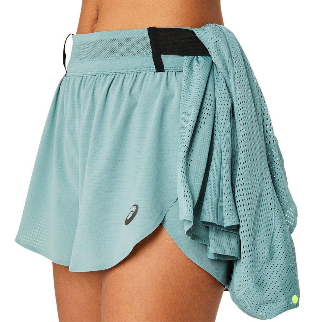 Short Asics Metarun Split Short - Feminino - Foto 5