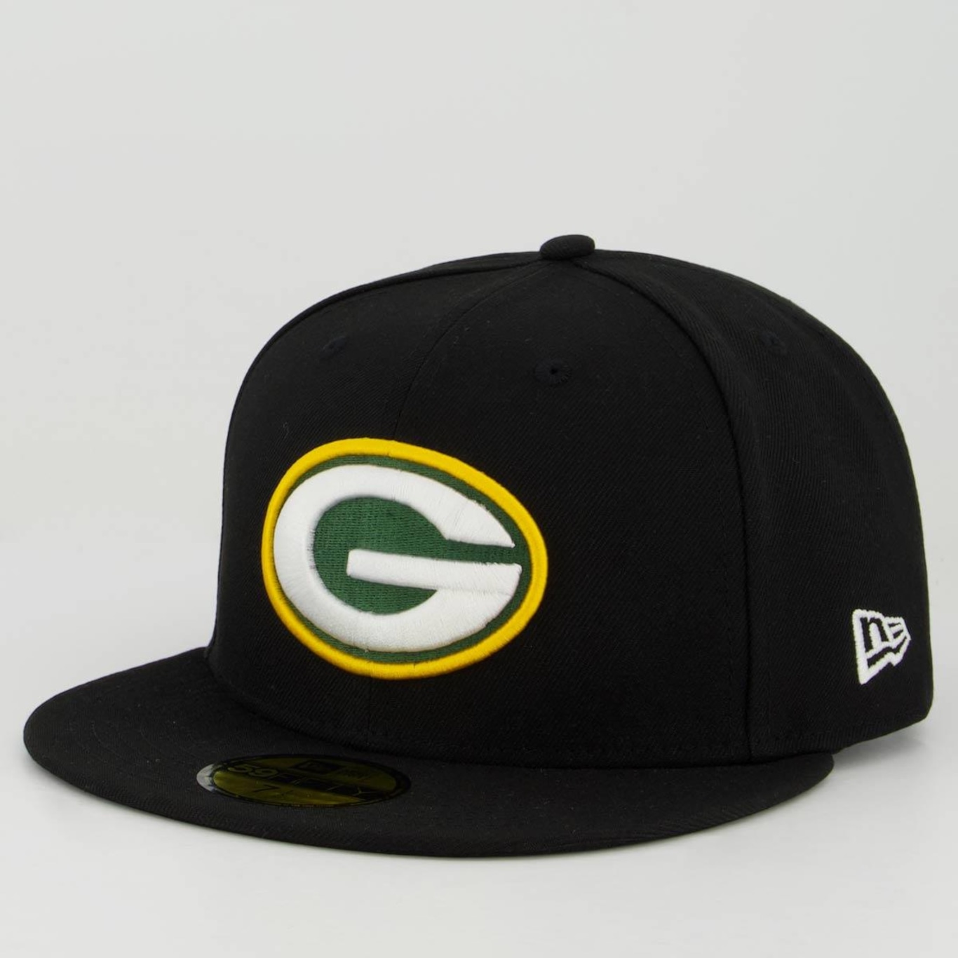 Boné Aba Reta New Era Nfl Green Bay Packers 5950 - Fechado - Adulto - Foto 1