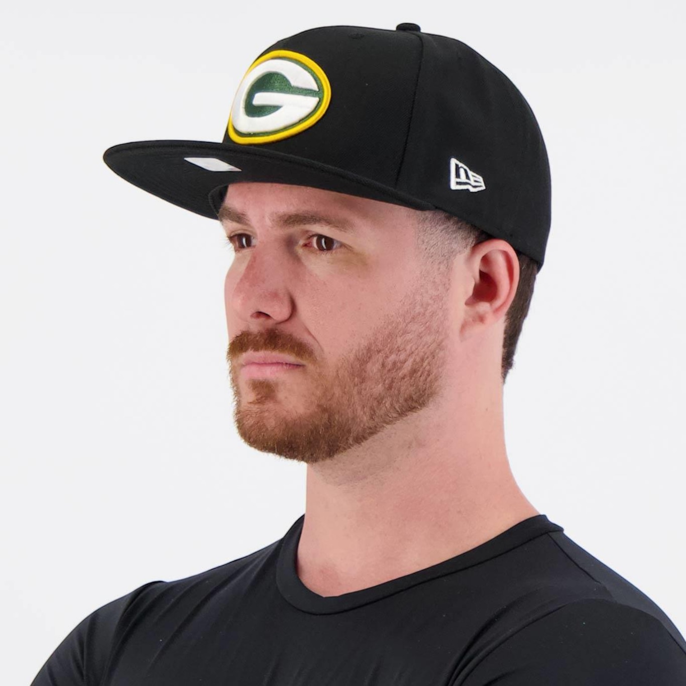 Boné Aba Reta New Era Nfl Green Bay Packers 5950 - Fechado - Adulto - Foto 5