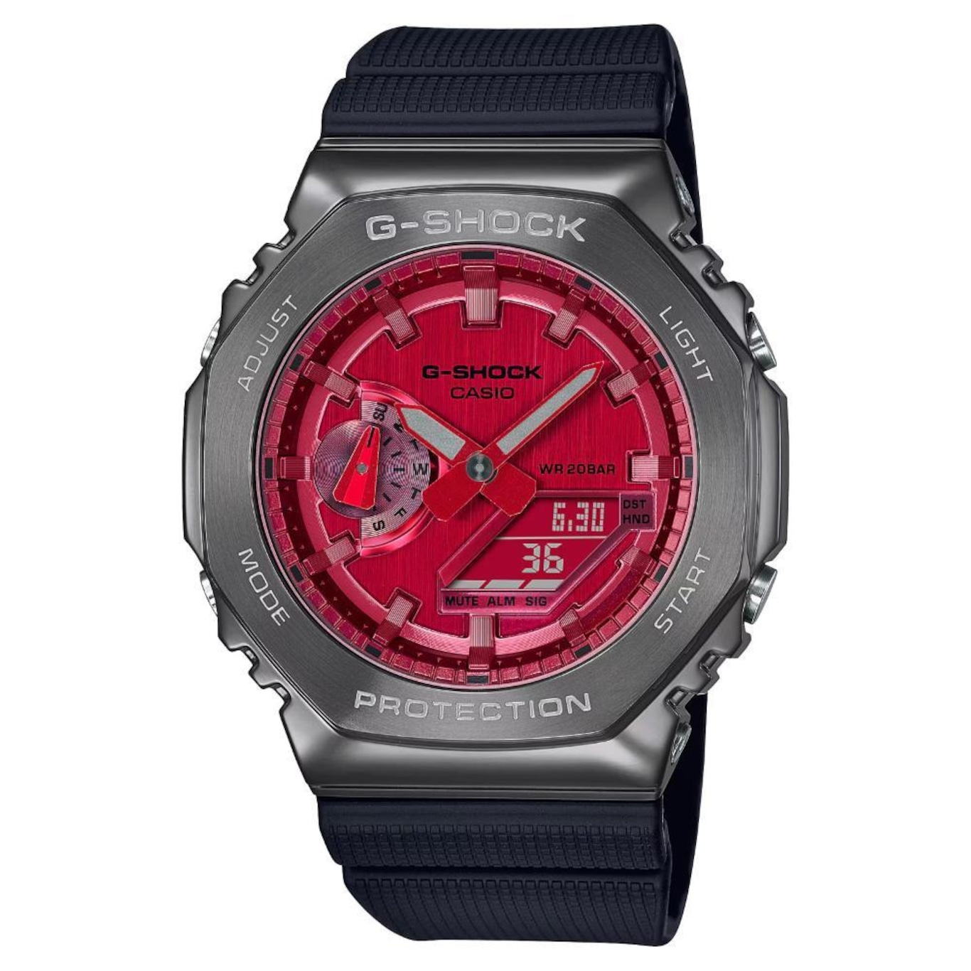 Relógio Casio G-Shock Gm-2100B-4Adr Metal Covered - G-Shock Gm-2100 Metal - Foto 1