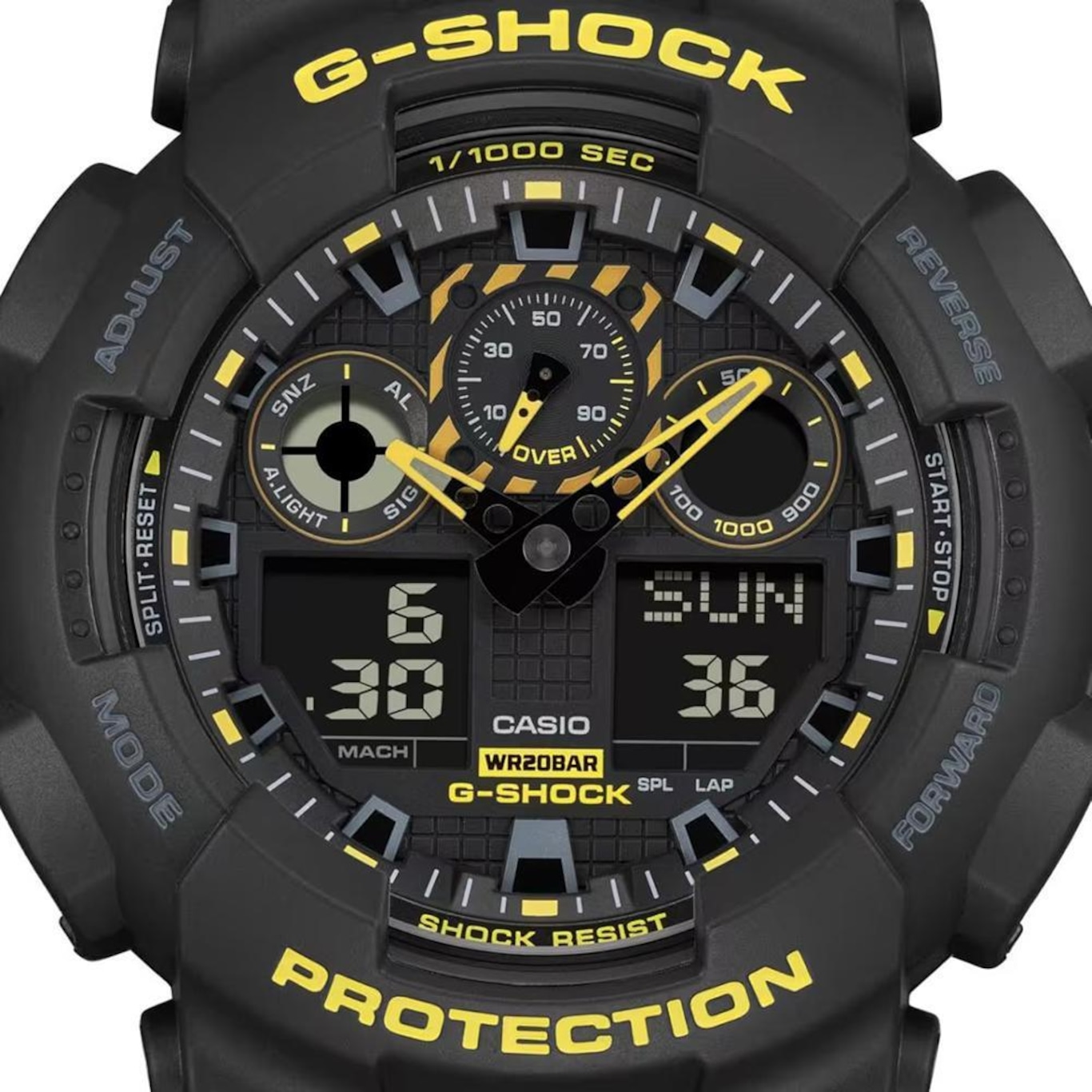 Relógio G-Shock Ga-100Cy-1Adr Preto - Foto 4