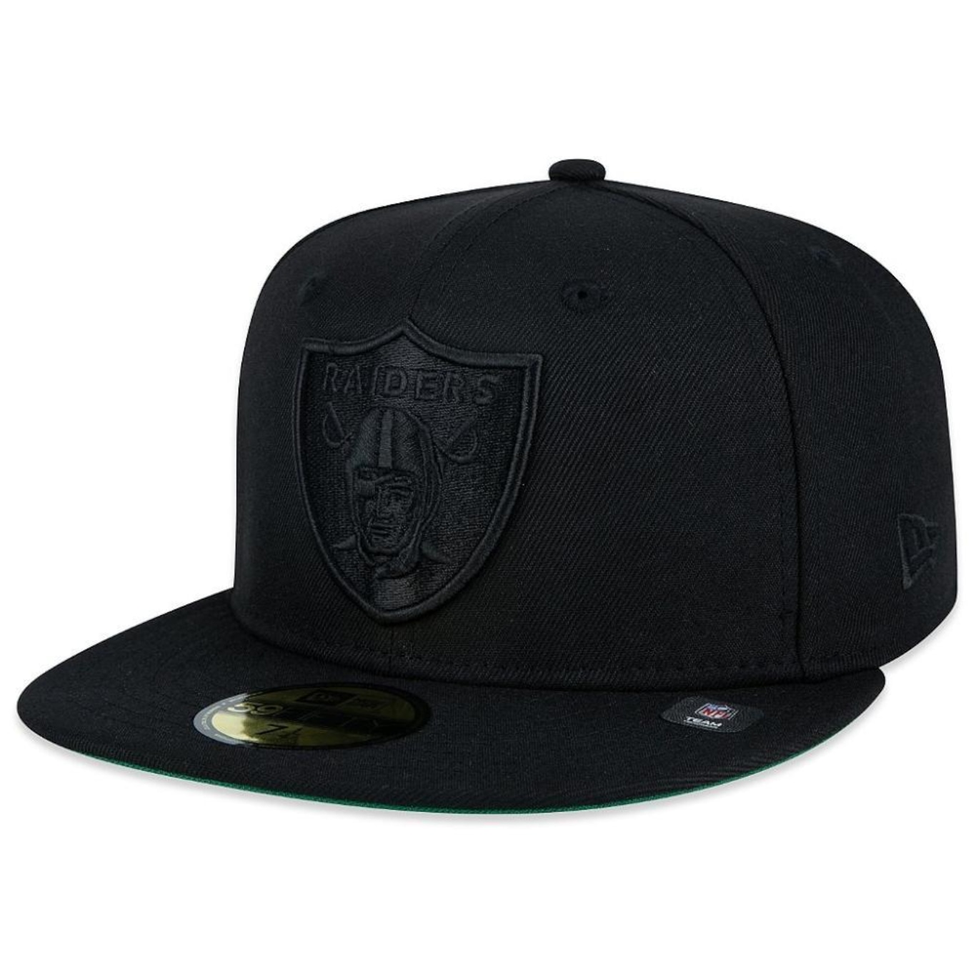 Boné Aba Reta New Era 5950 Las Vegas Raiders Core - Fechado - Adulto - Foto 1