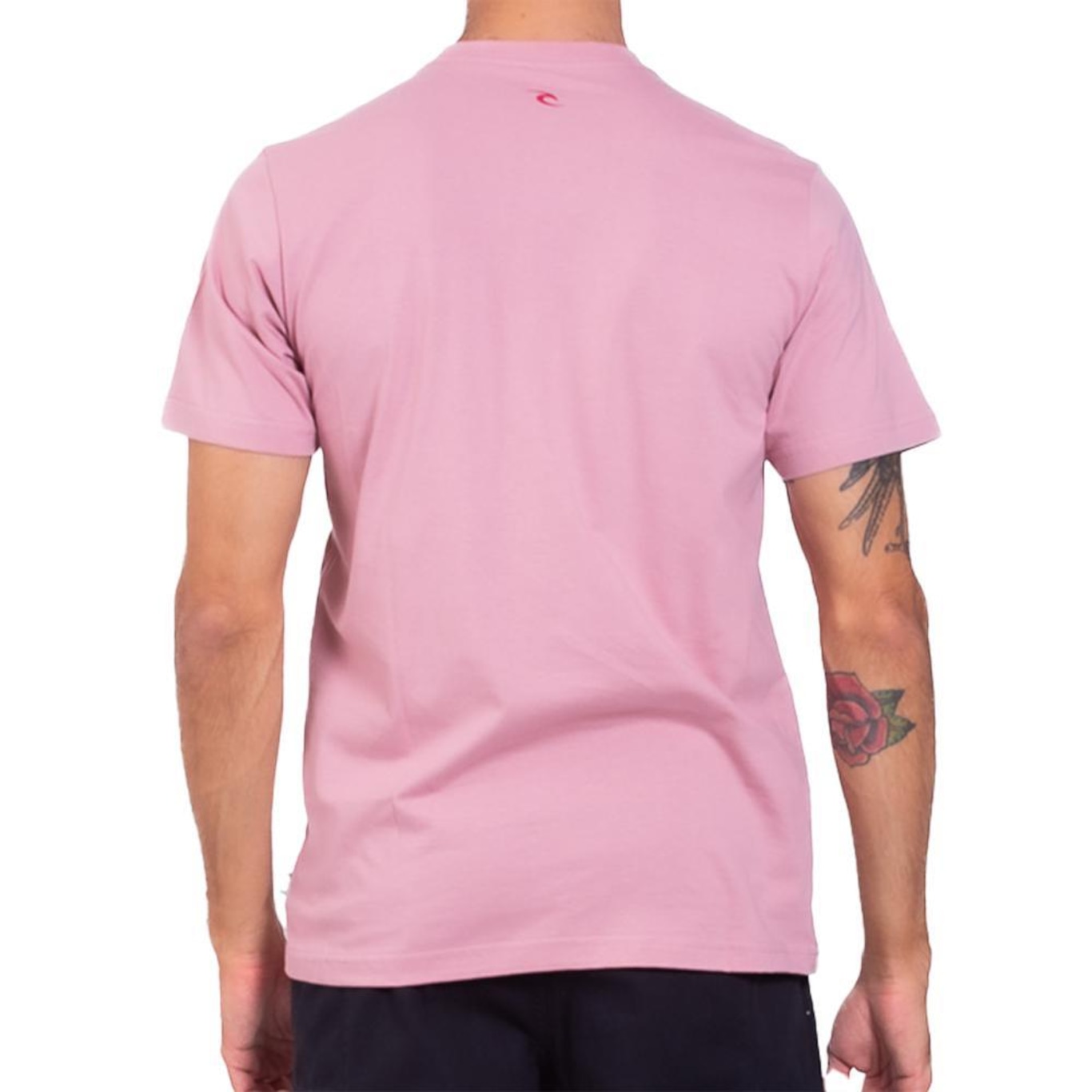 Camiseta Rip Curl New Icon Sm25 Mushroom  - Masculina - Foto 2