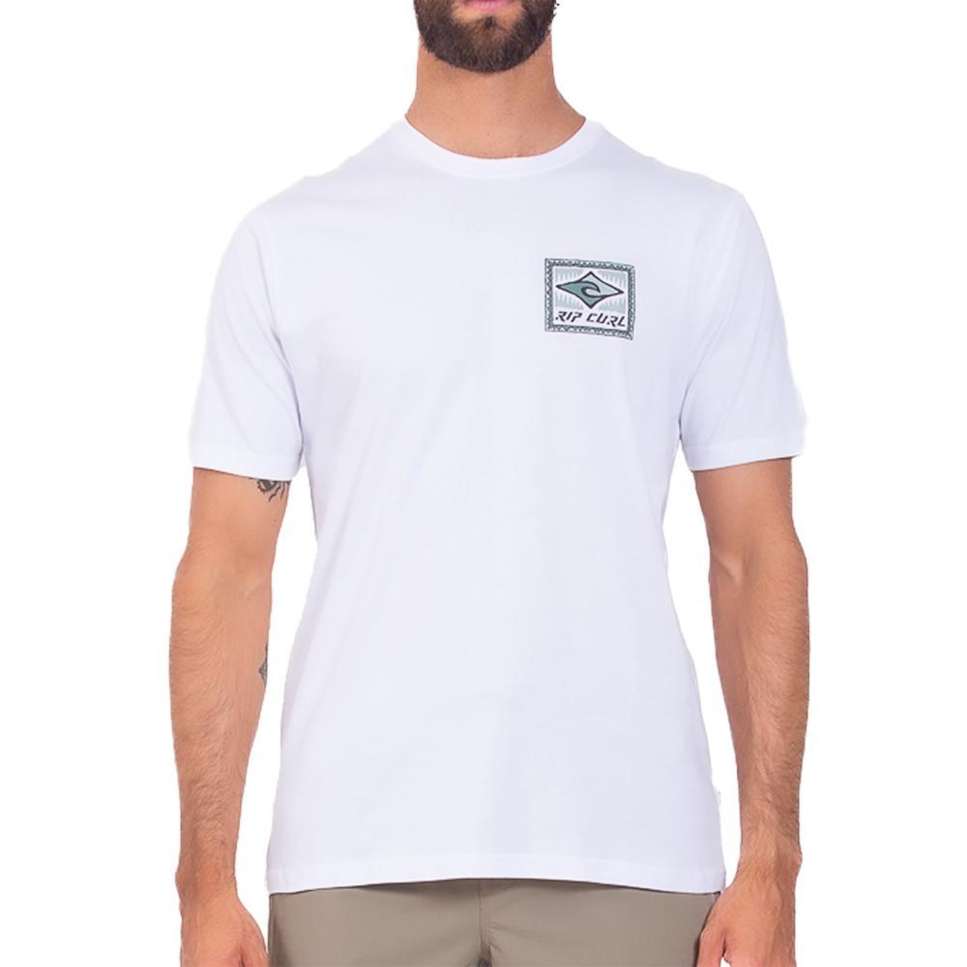 Camiseta Rip Curl Throwback Sm25 - Masculina - Foto 1