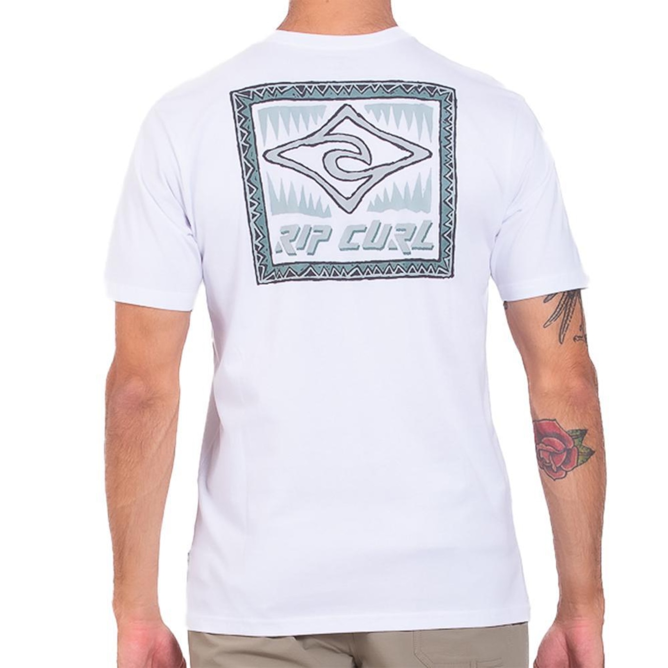 Camiseta Rip Curl Throwback Sm25 - Masculina - Foto 2