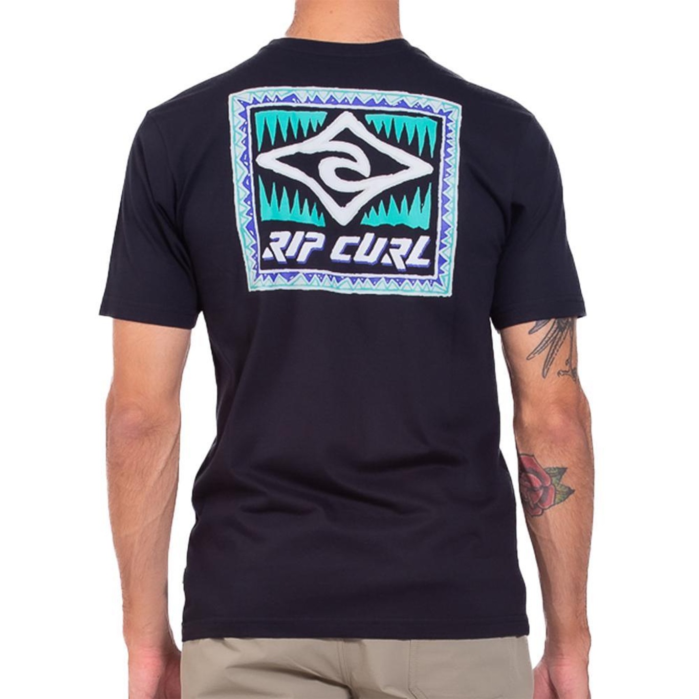 Camiseta Rip Curl Throwback Sm25 - Masculina - Foto 2