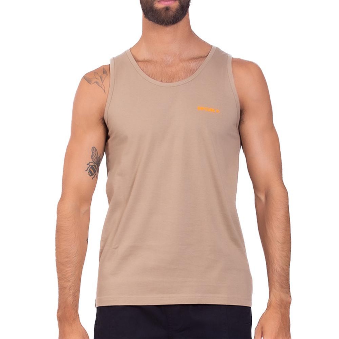 Regata Rip Curl Brand Icon Sm25 Masculina Sand Dune - Foto 1