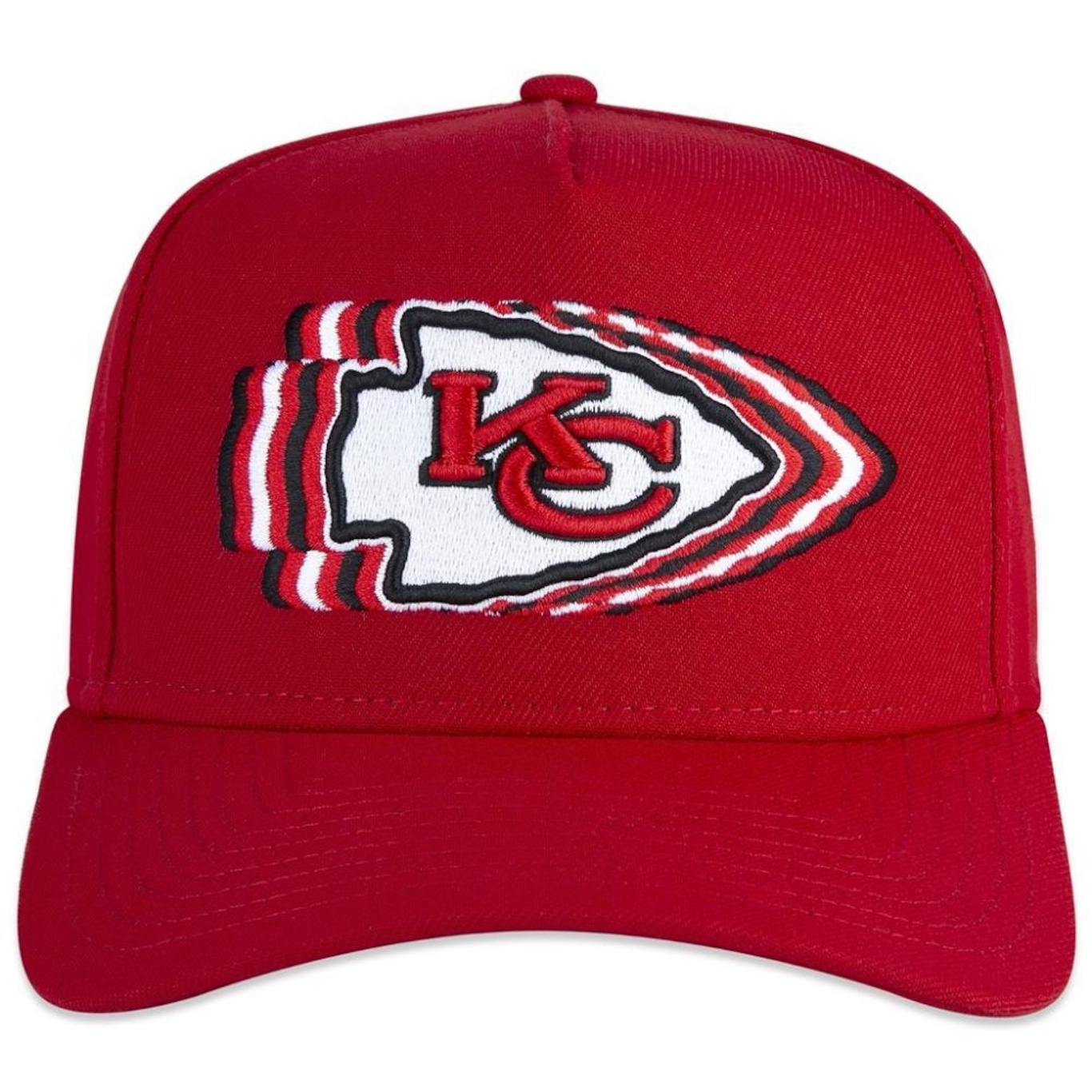 Boné Aba Curva New Era 940 A-Frame Kansas City Chiefs World Of Logos - Snapback - Adulto - Foto 3