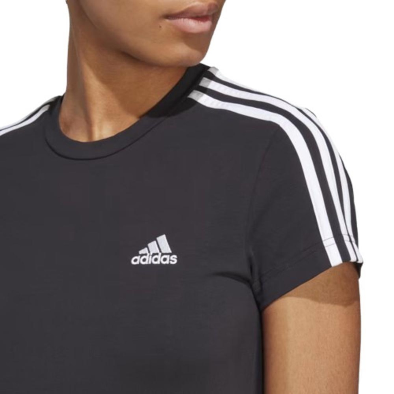 Vestido adidas Três Listras Essentials - Feminino - Foto 3