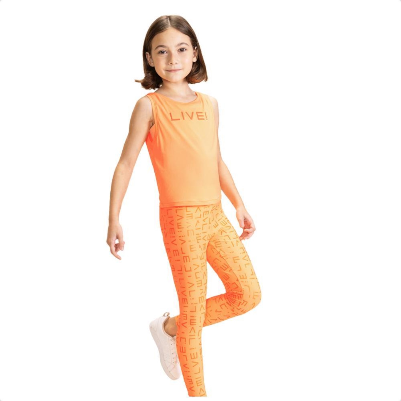 Calça Legging Live Icon Kids -  Infantil - Foto 1