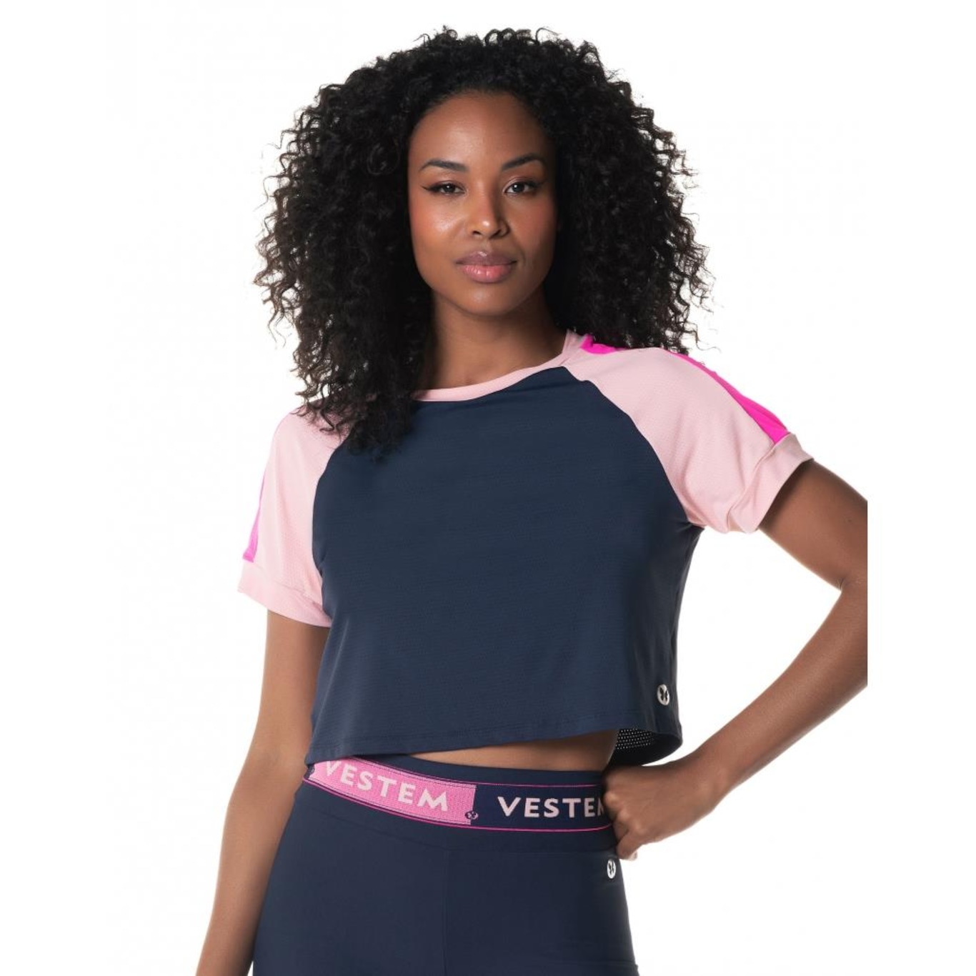 Camiseta Vestem Dry Fit Bold - Feminina - Foto 1