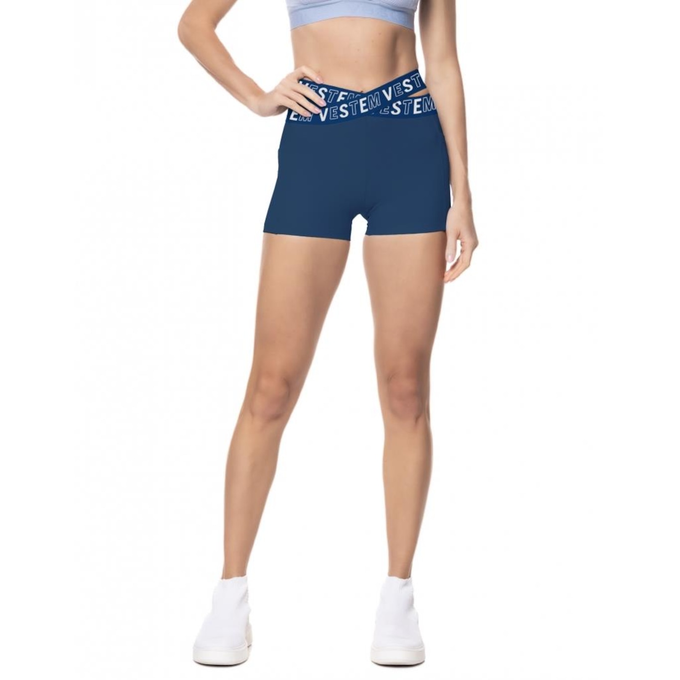 Shorts Italia Vestem Feminino - Foto 1