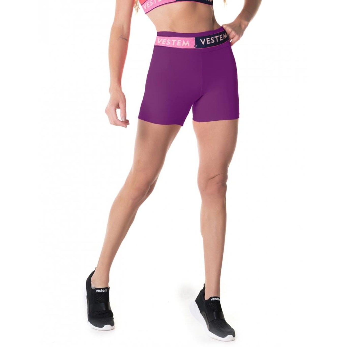 Shorts Vestem Bold - Feminino - Foto 1