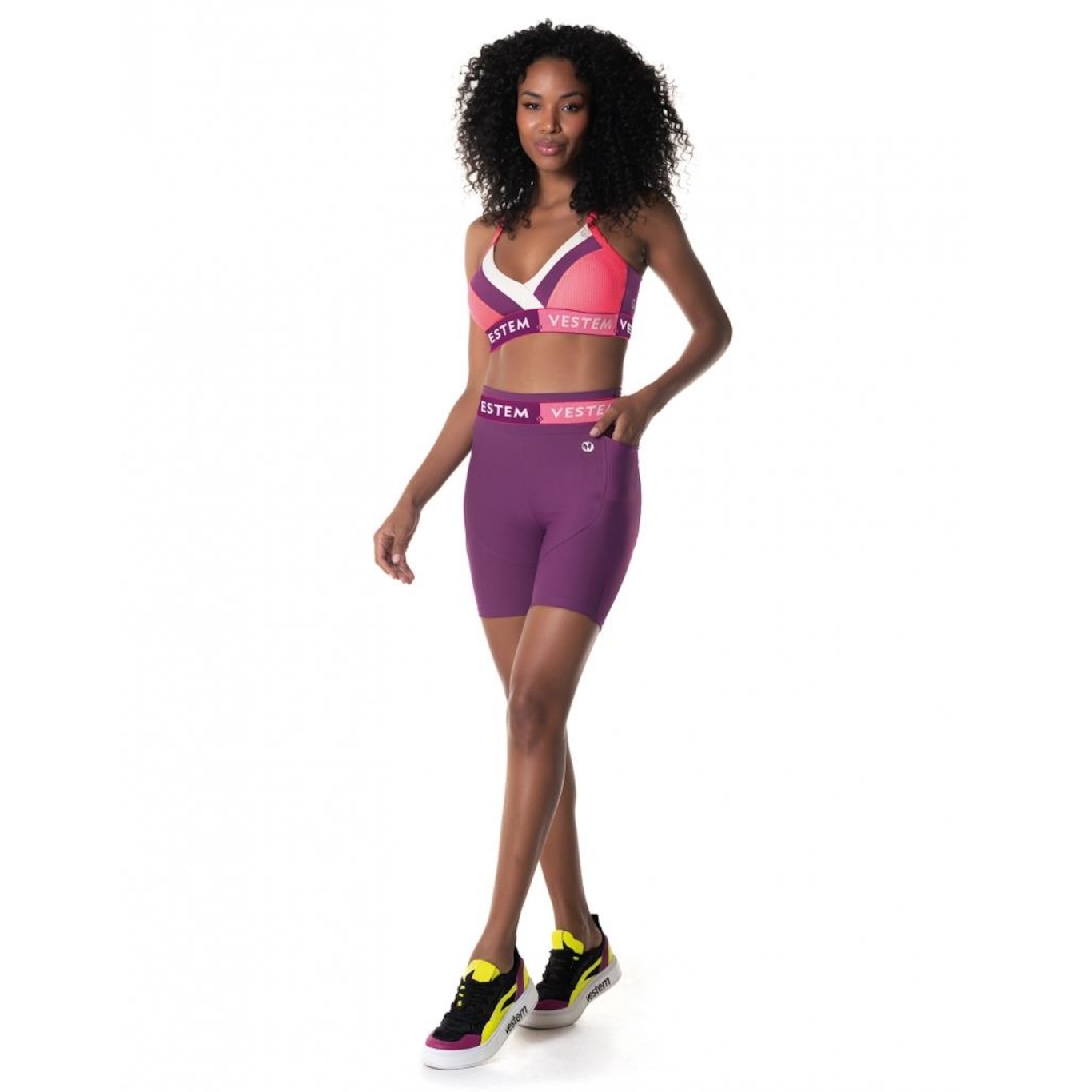 Bermuda Vestem Flexy Acai Ii - Feminina - Foto 3