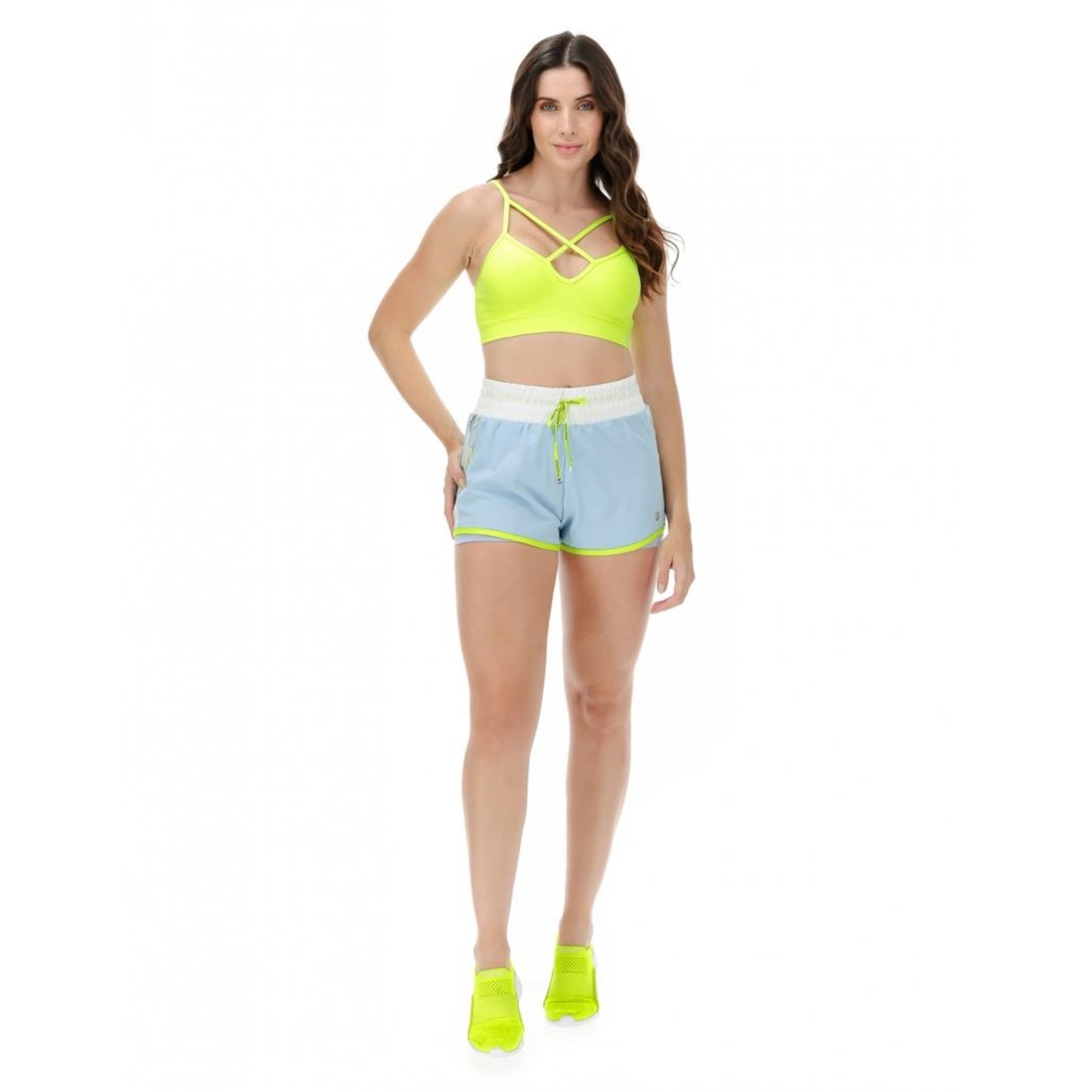 Conjunto Vestem Top e Shorts Maite - Feminino - Foto 1