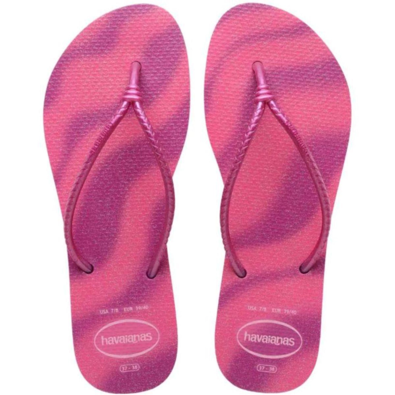 Chinelo Havaianas Tube Gloss - Feminino - Foto 1