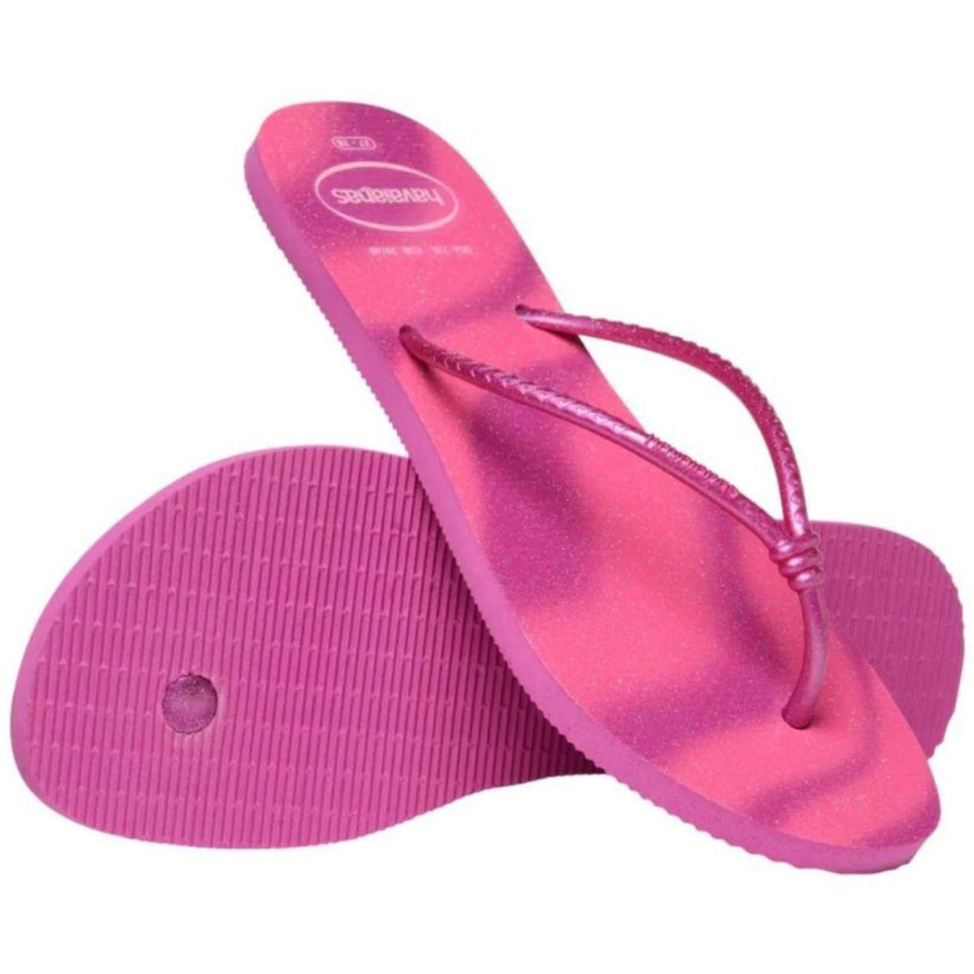 Chinelo Havaianas Tube Gloss - Feminino - Foto 2