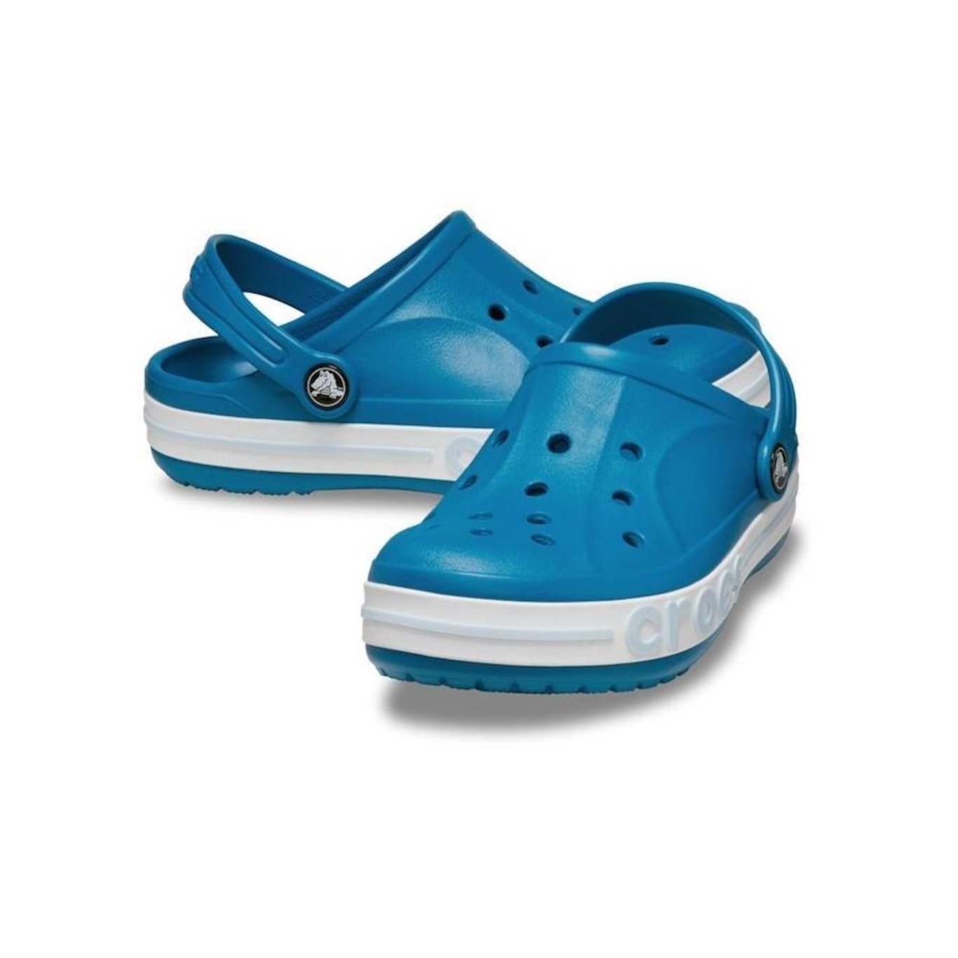 Sandália Crocs Bayaband Clog K Infantil - Foto 4