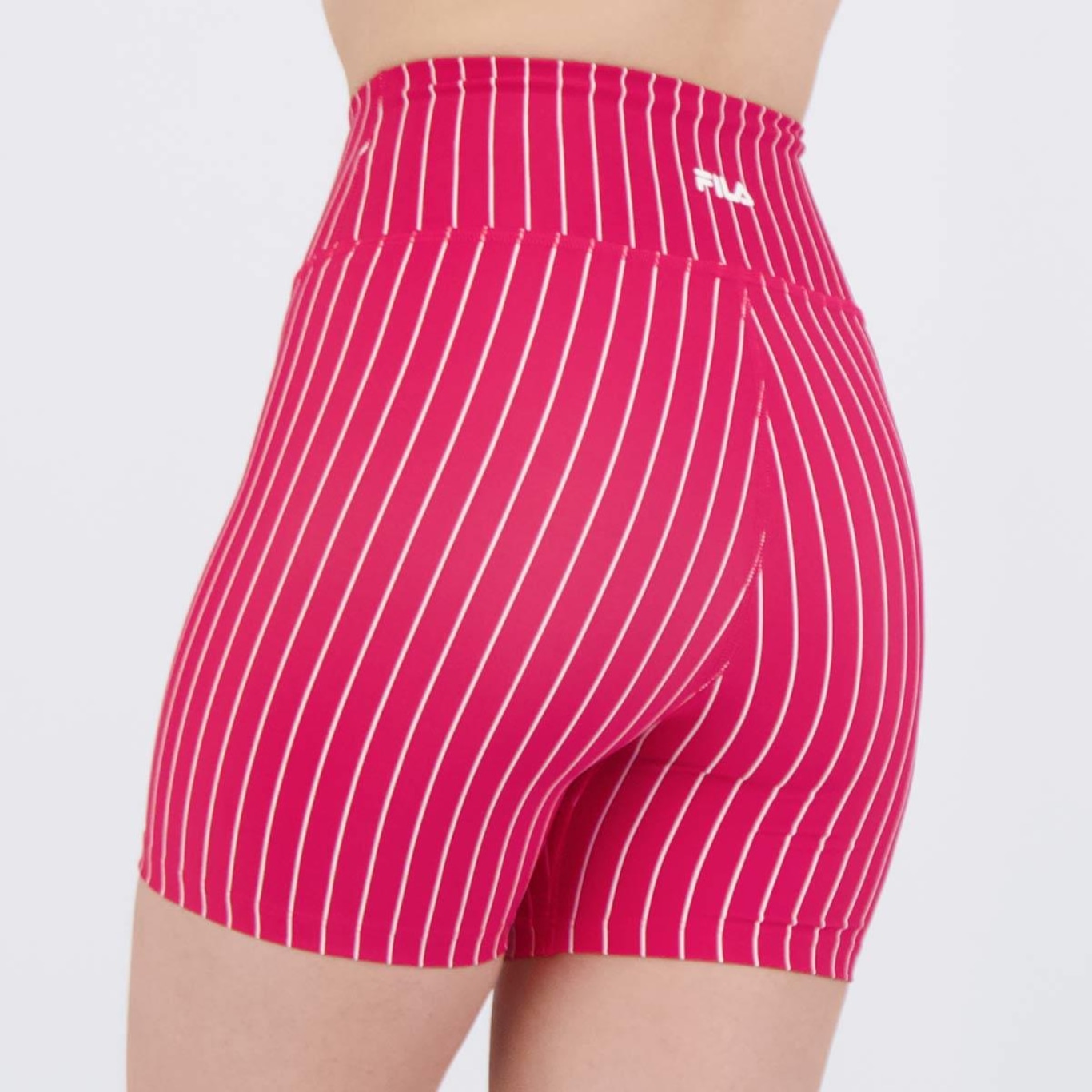 Shorts Fila Sport Pinstripes Feminino - Foto 3