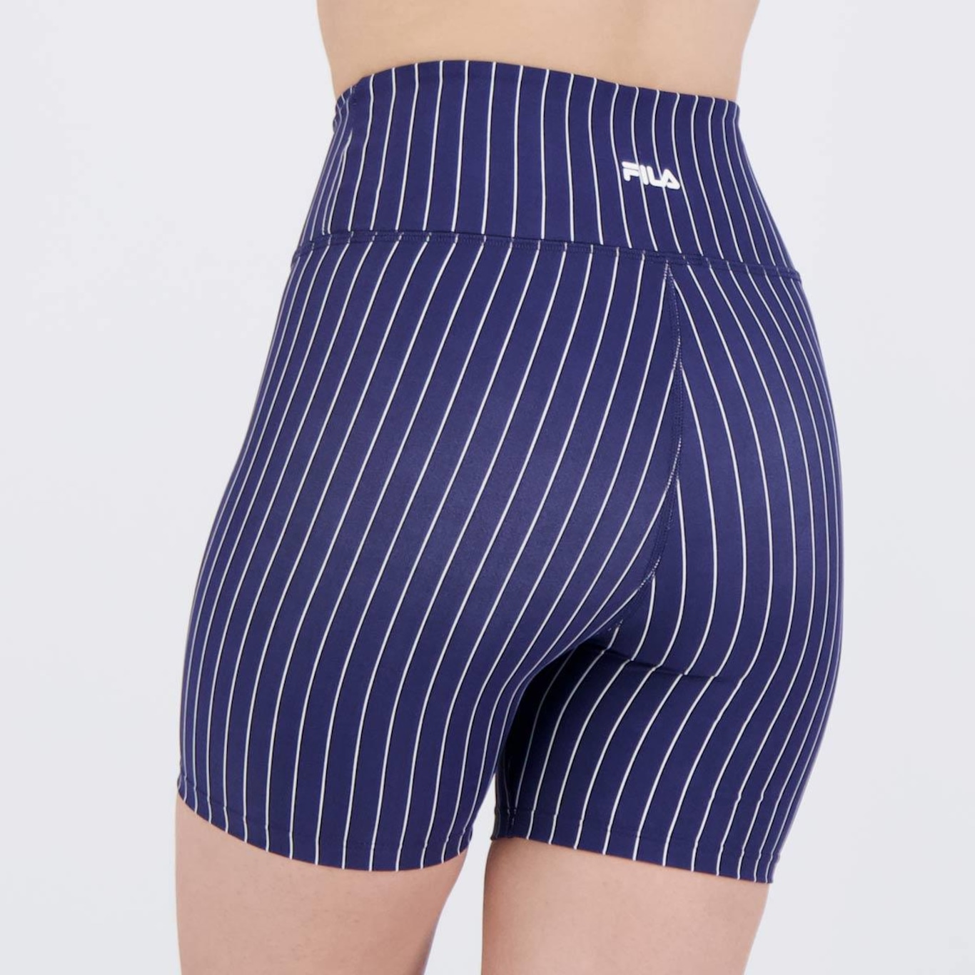 Bermuda Fila Sport Pinstripes - Feminina - Foto 3