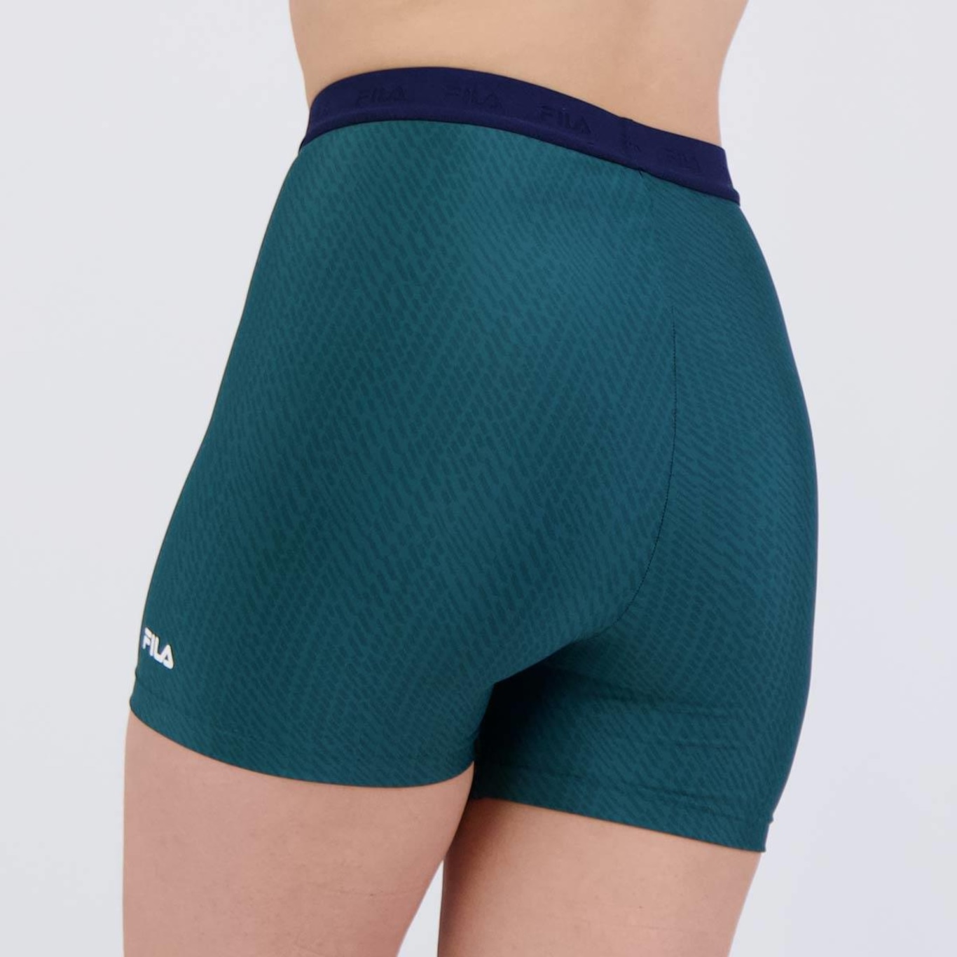 Shorts Fila Train Elastic Feminino - Foto 3