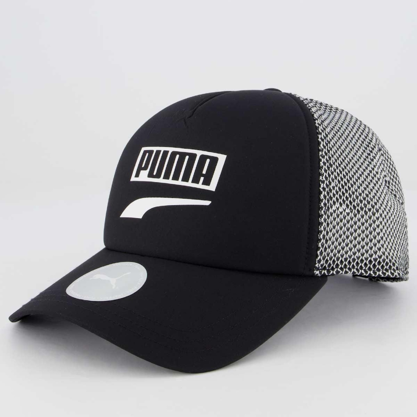 Boné Aba Curva Puma Trucker Cap - Strapback - Adulto - Foto 1