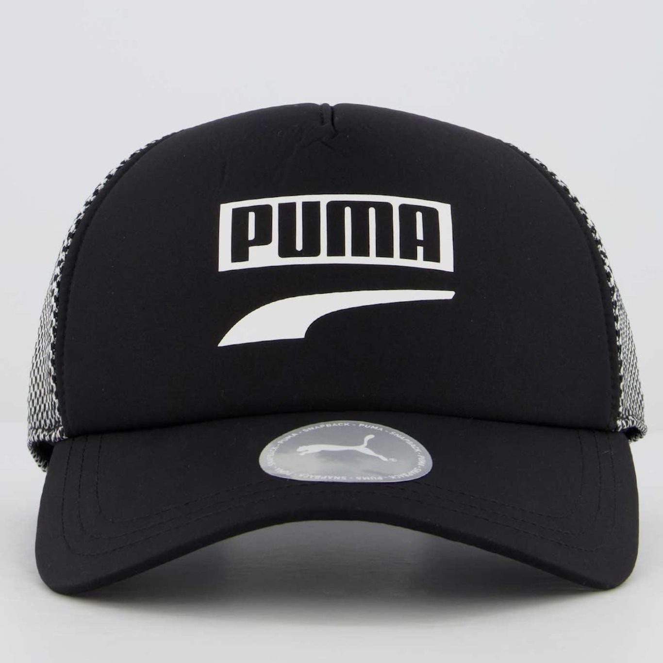 Boné Aba Curva Puma Trucker Cap - Strapback - Adulto - Foto 2