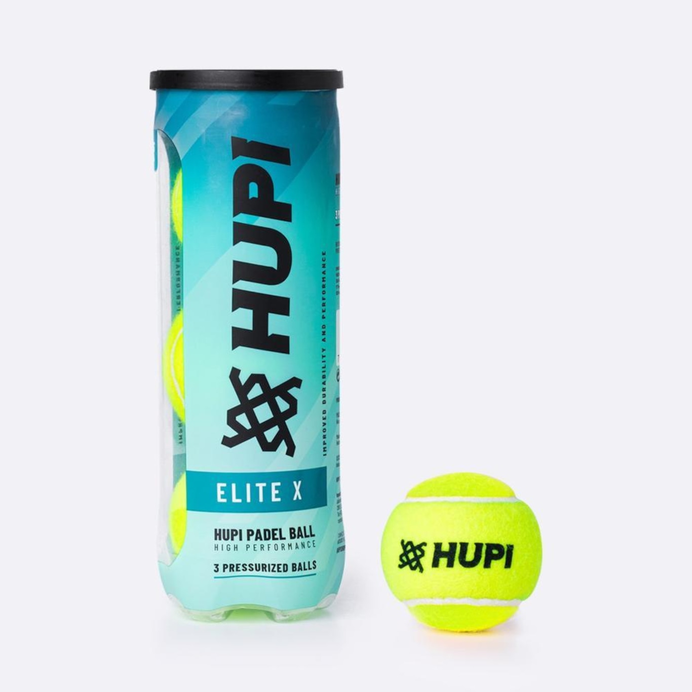 Kit 3 Tubos Bola Padel Hupi Elite X - Foto 2