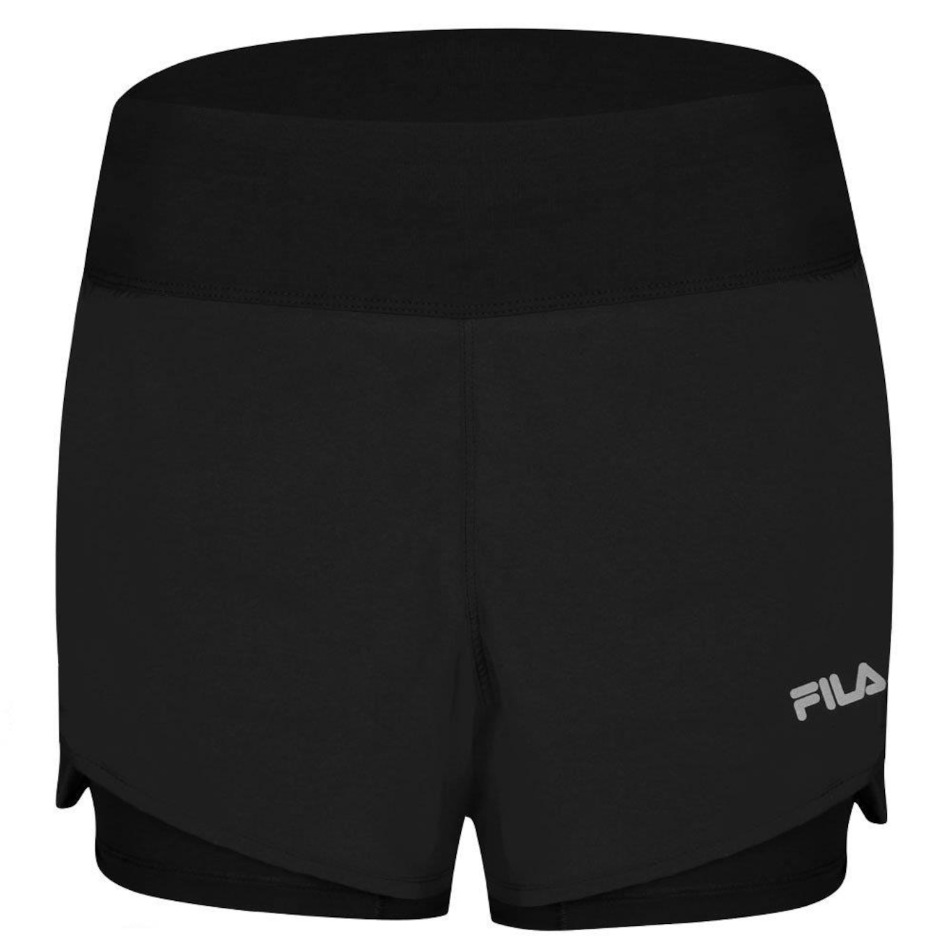 Shorts Fila Racer Run Feminino - Foto 1