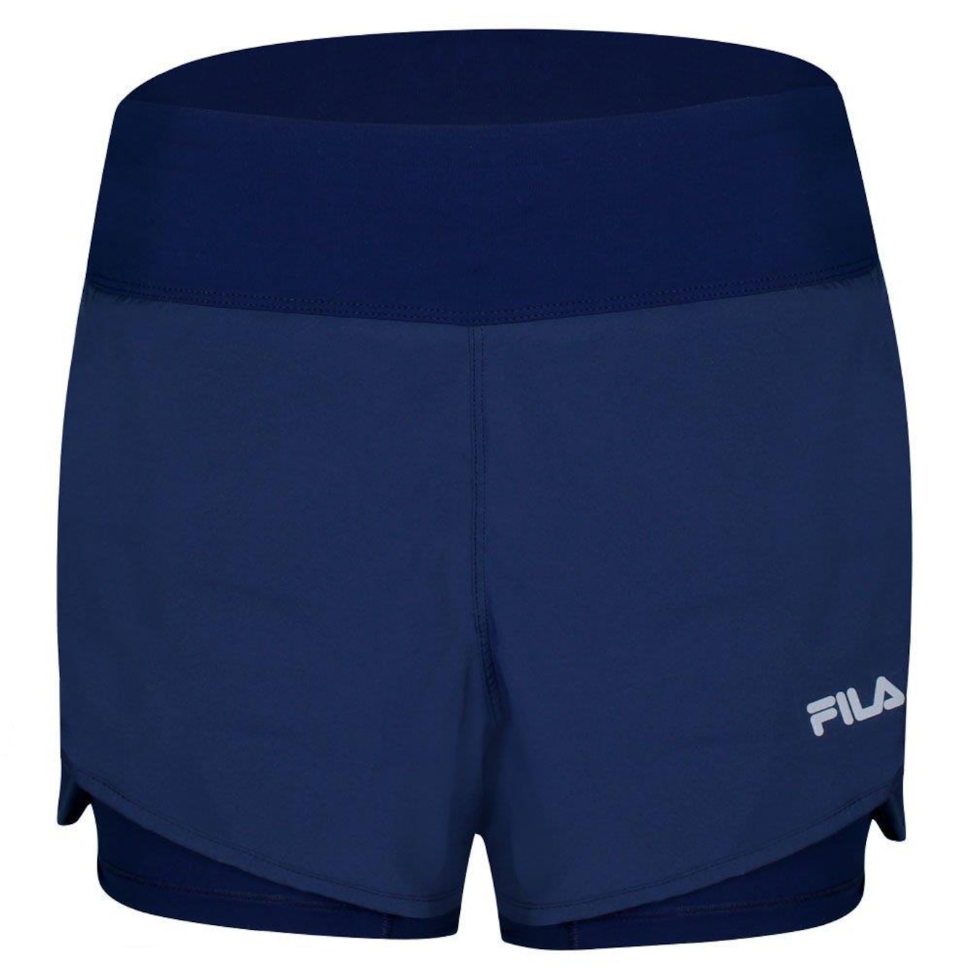 Shorts Fila Racer Run Feminino - Foto 1