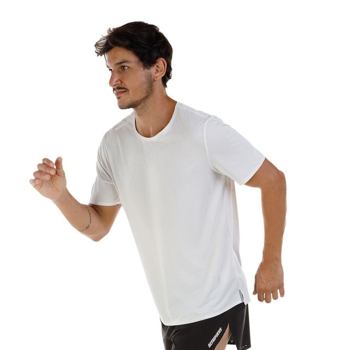 Camiseta Masculina Olympikus Manga Curta Corre - Foto 4