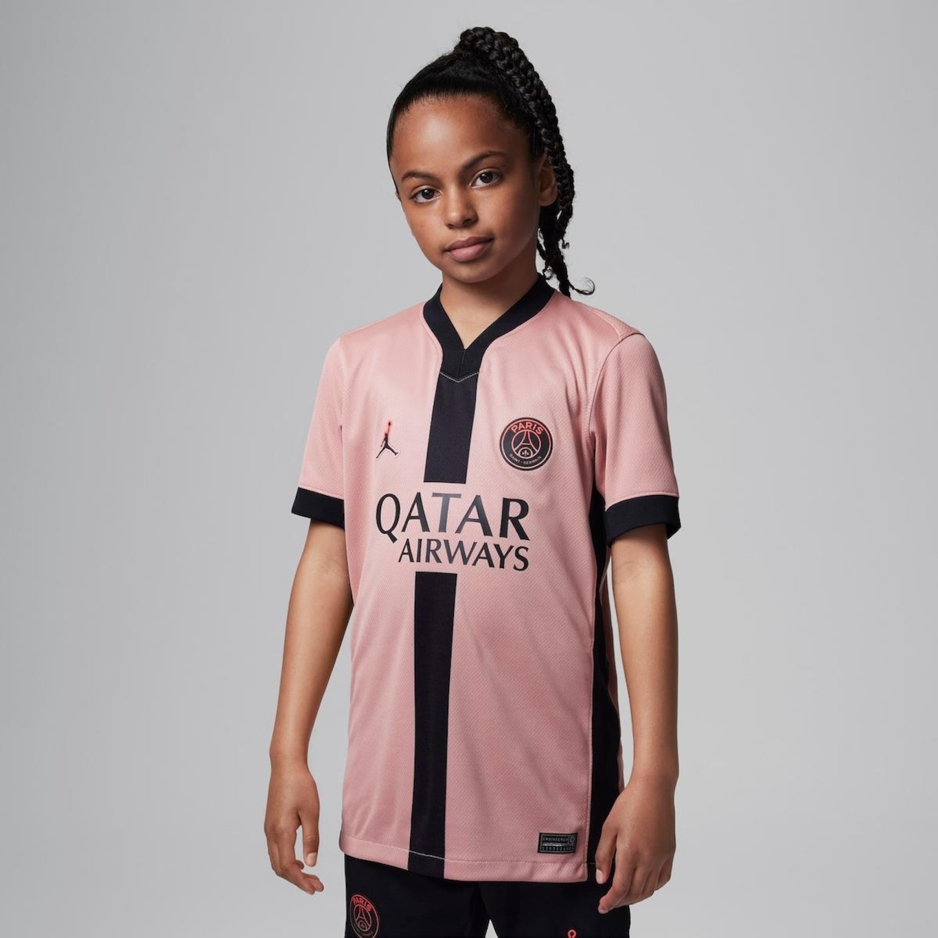 Camisa Paris Saint-German I 2024/25 Torcedor Pro Nike - Infantil - Foto 1