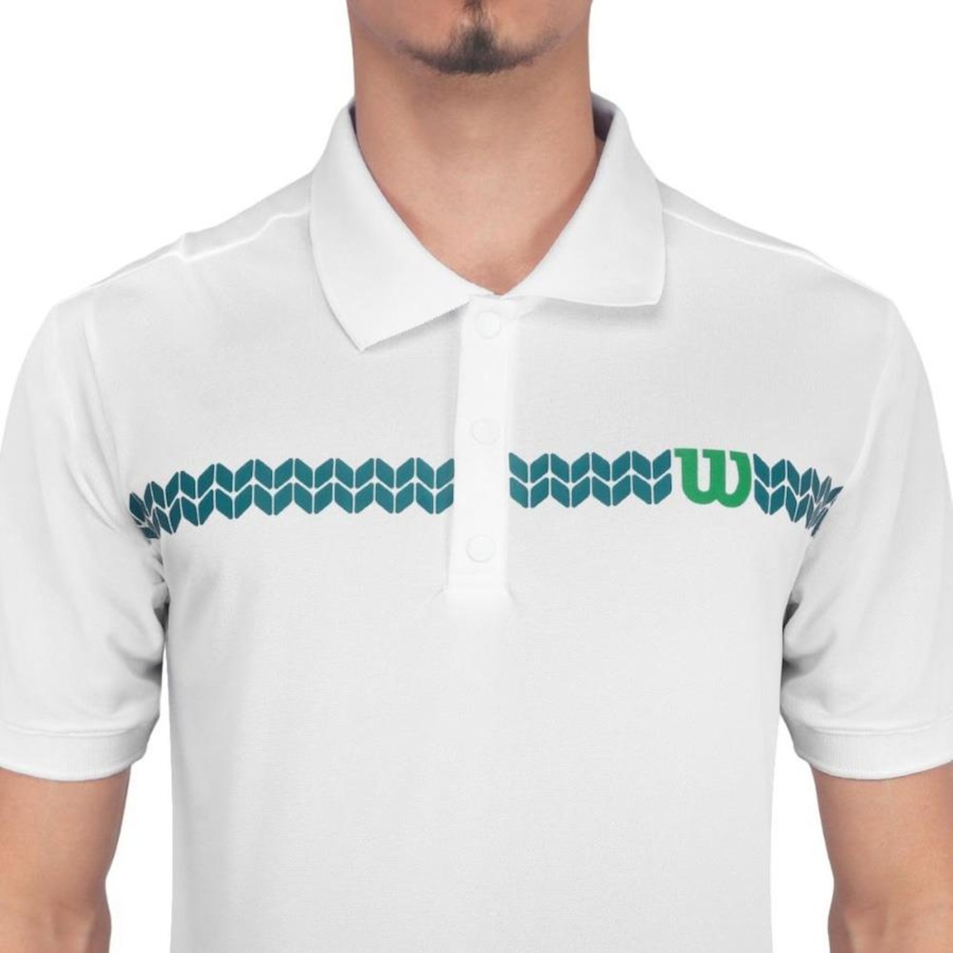 Camisa Polo Wilson Slam Pique - Masculina - Foto 2