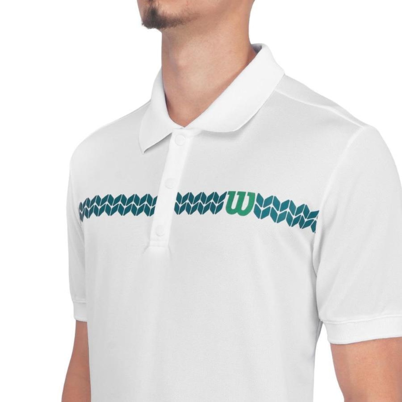 Camisa Polo Wilson Slam Pique - Masculina - Foto 3