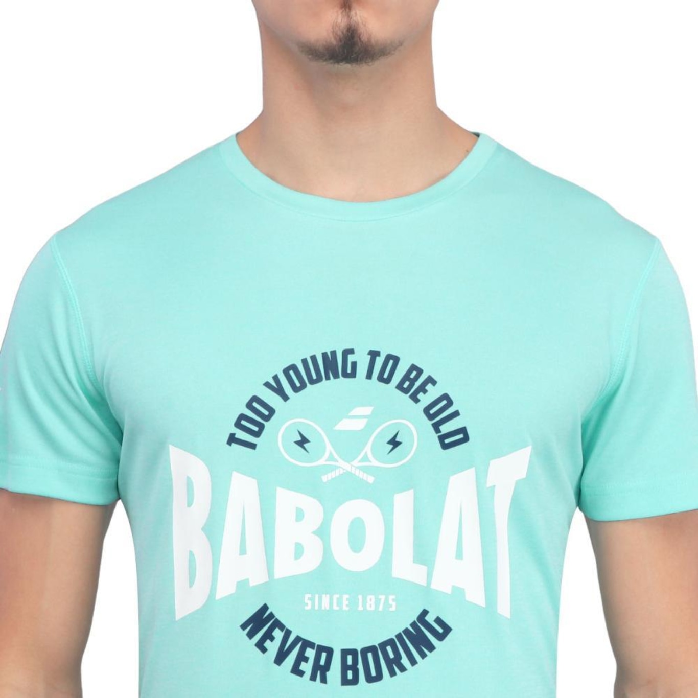 Camiseta Babolat Exercise Message Tee - Masculina - Foto 2