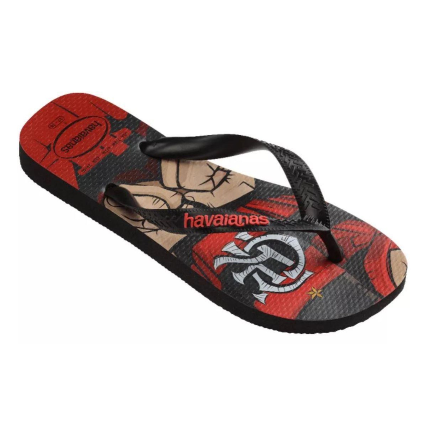 Chinelo Havaianas Top Times Flamengo - Adulto - Foto 4