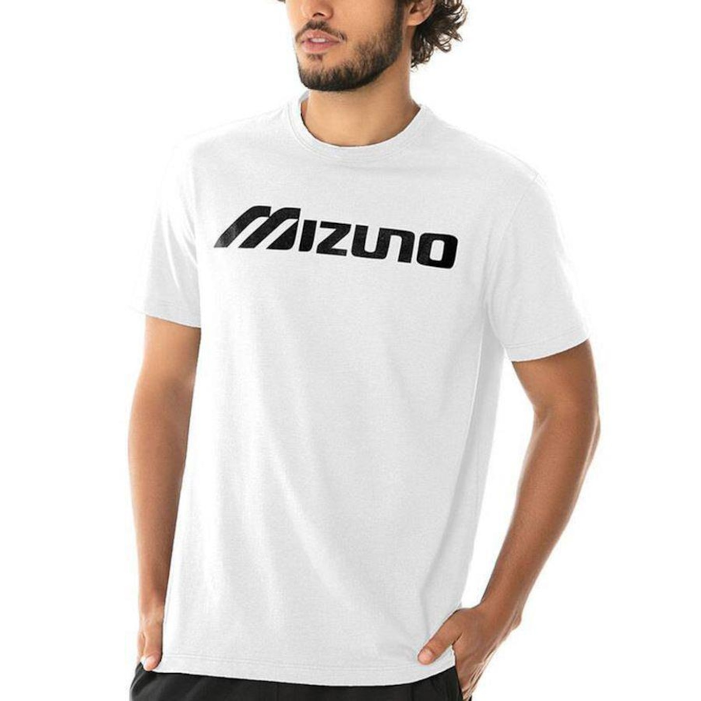 Camiseta Mizuno Big Logo - Masculina - Foto 1